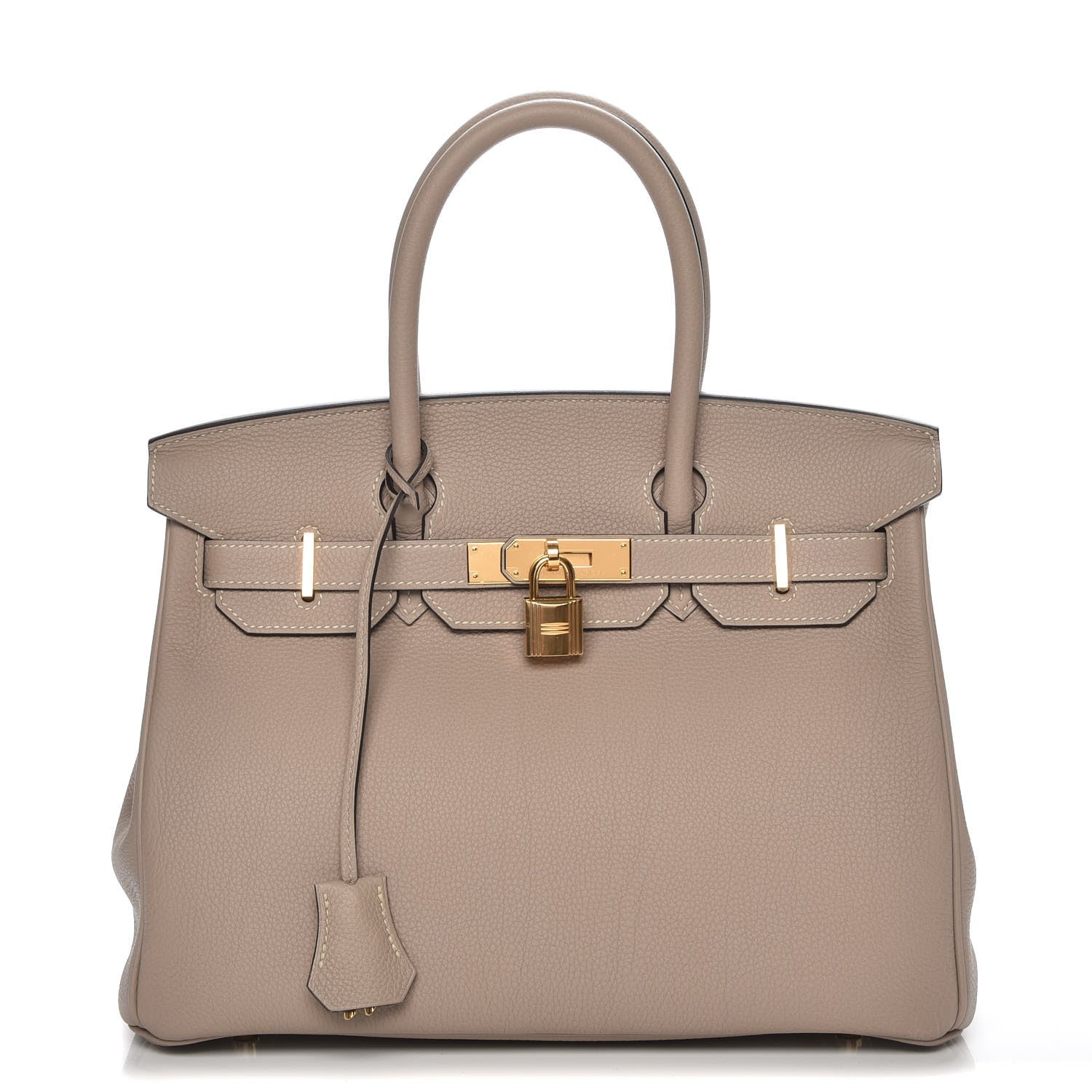 Hermes Togo Birkin 30 Gris Tourterelle 1 of 31