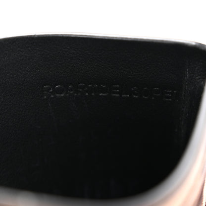 Burberry Vintage Check Calfskin Card Holder Black 8 of 11