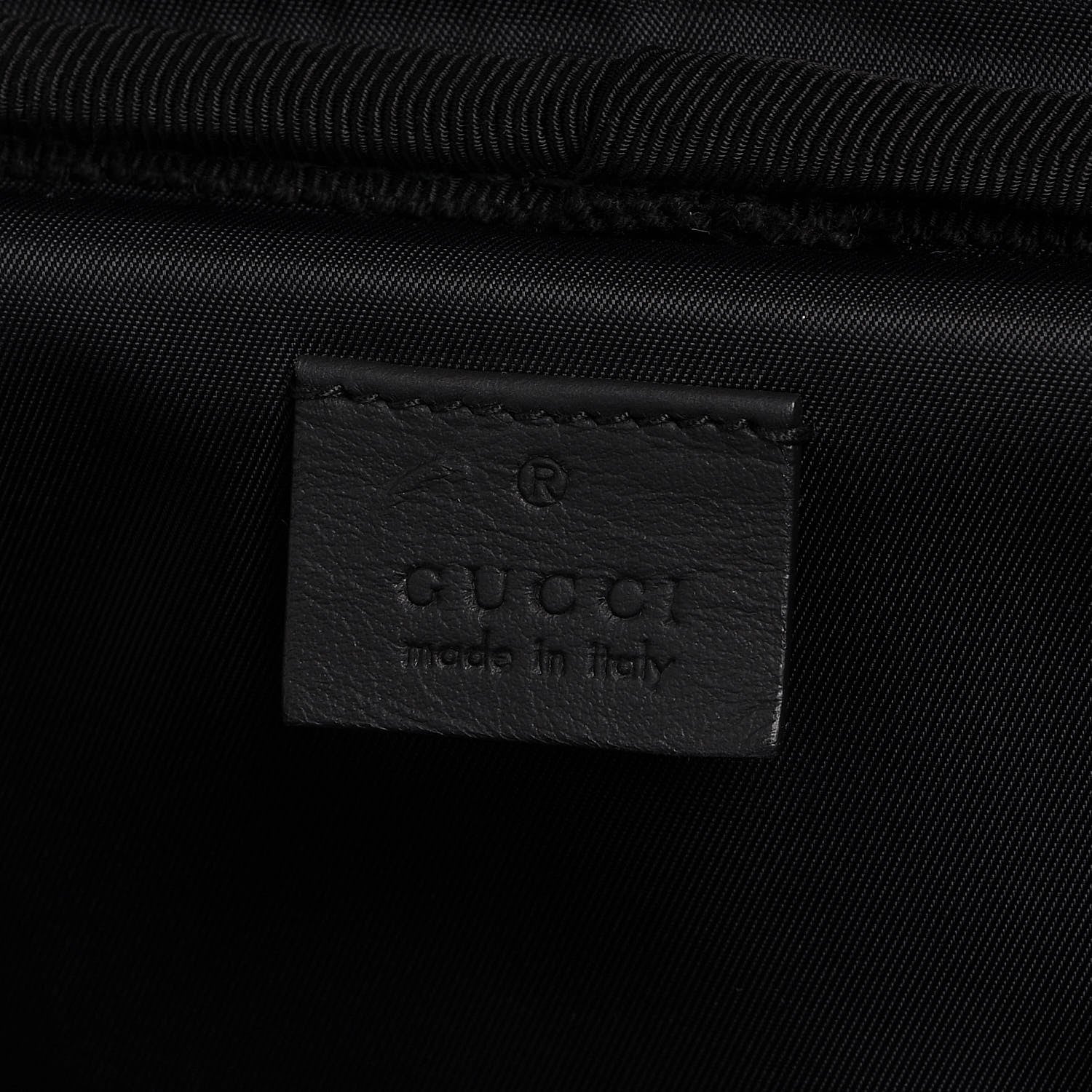 Gucci Nylon GucciGhost Carry On Trolley Black New Acquamarine 9 of 9