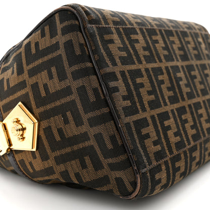 Fendi Zucca Cuoio Lucido Medium Chef Boston Tobacco Moro 8 of 15