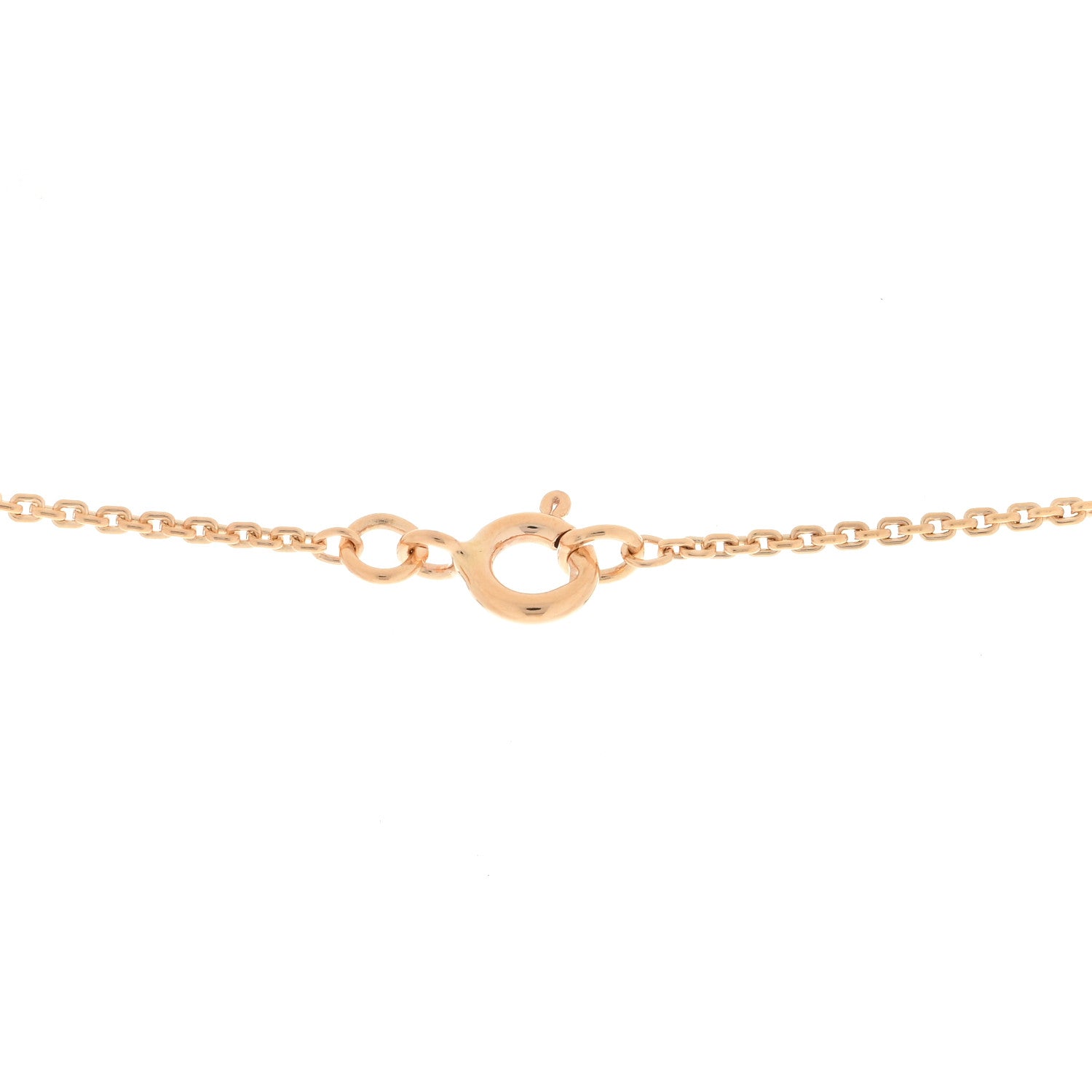 Louis Vuitton 18K Pink Gold LV Volt Upside Down Pendant Necklace 3 of 3