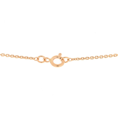 Louis Vuitton 18K Pink Gold LV Volt Upside Down Pendant Necklace 3 of 3