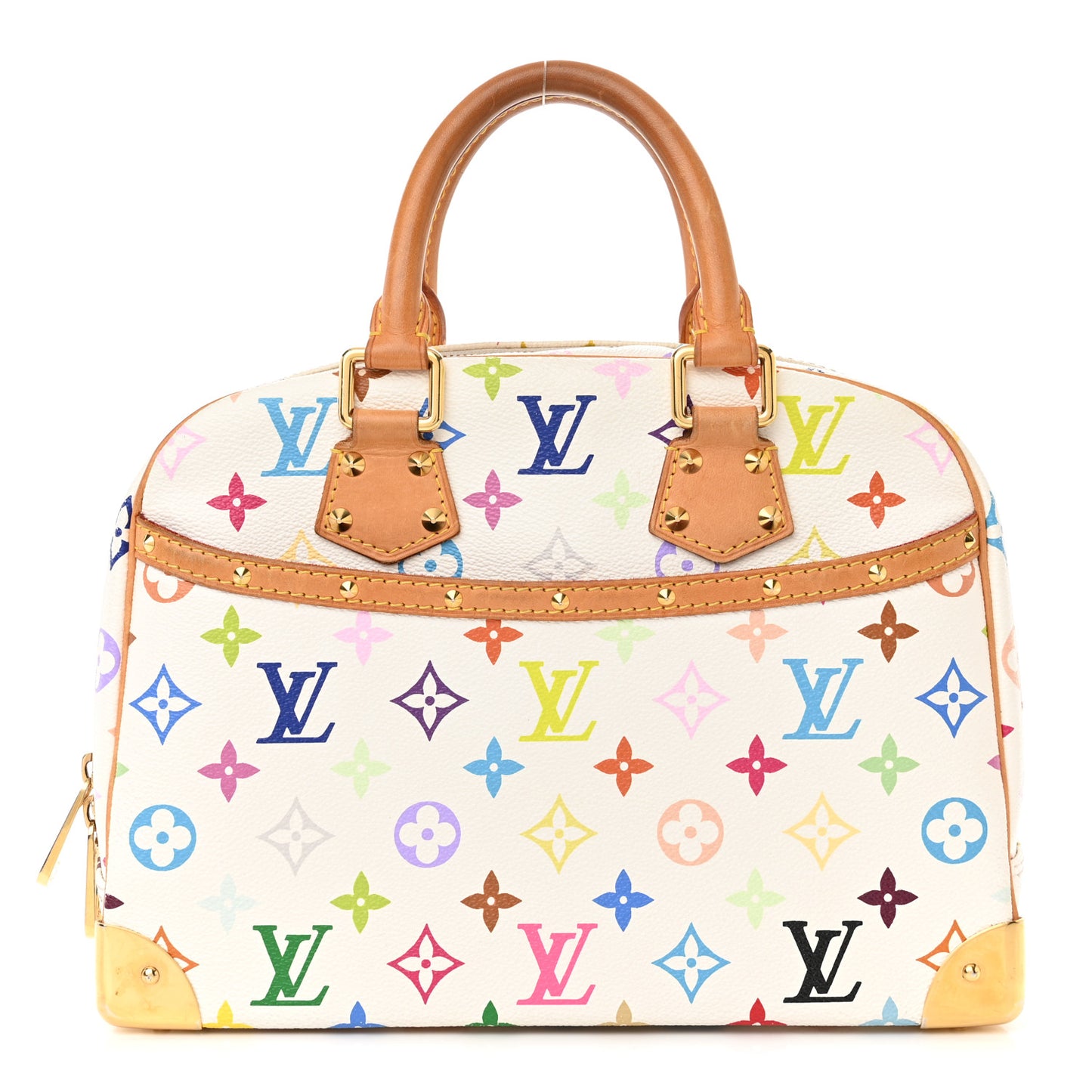 Monogram Multicolor Trouville White