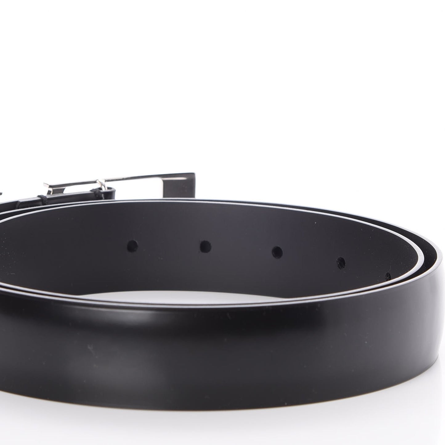 Calfskin 30mm Neogram LV Belt 90 36 Black