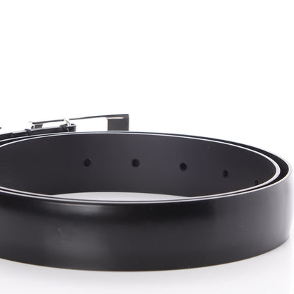 Louis Vuitton Calfskin 30mm Neogram LV Belt 90 36 Black 4 of 9
