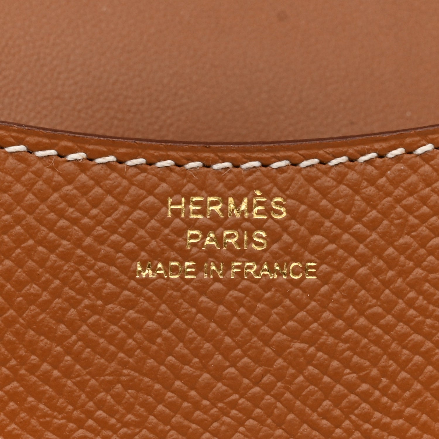 Hermes Epsom Constance Slim Wallet Gold 9 of 12