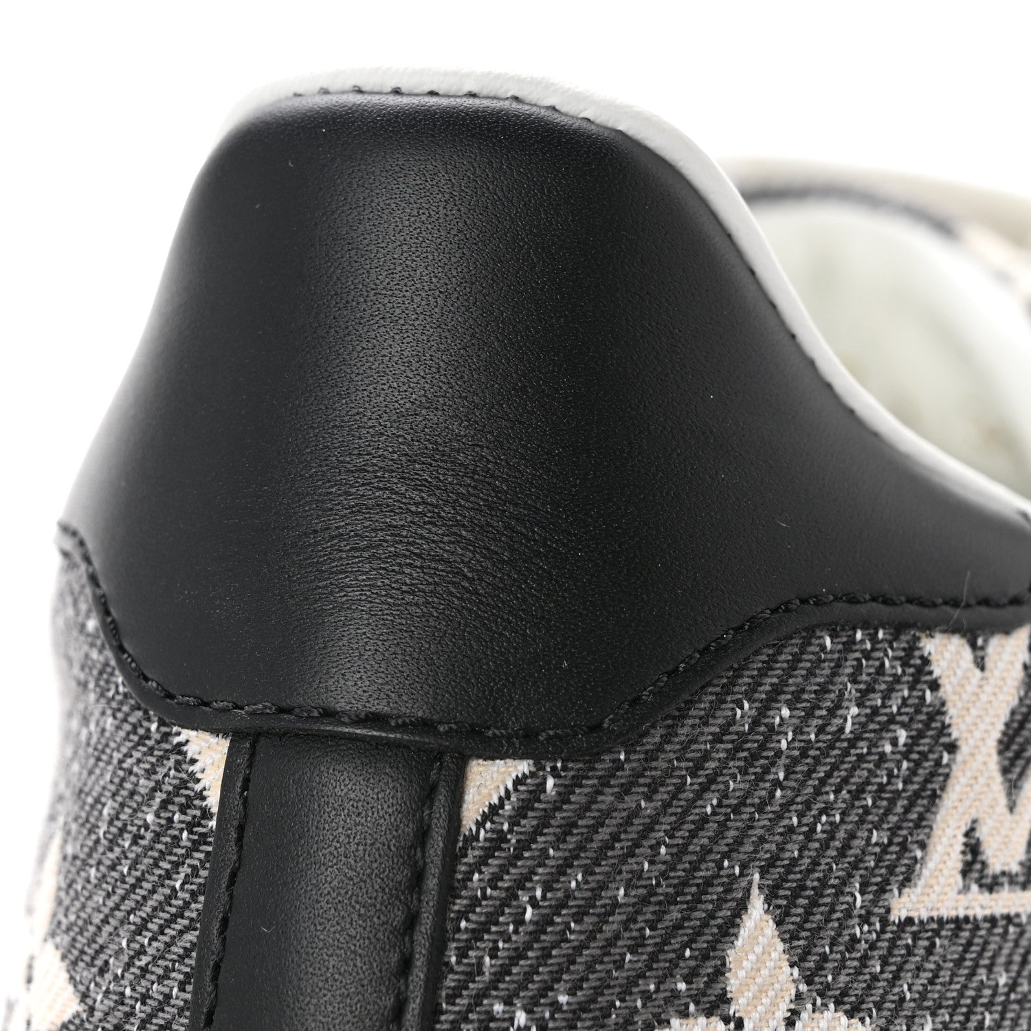 Louis Vuitton Denim Monogram Time Out Sneakers 38 10 of 10