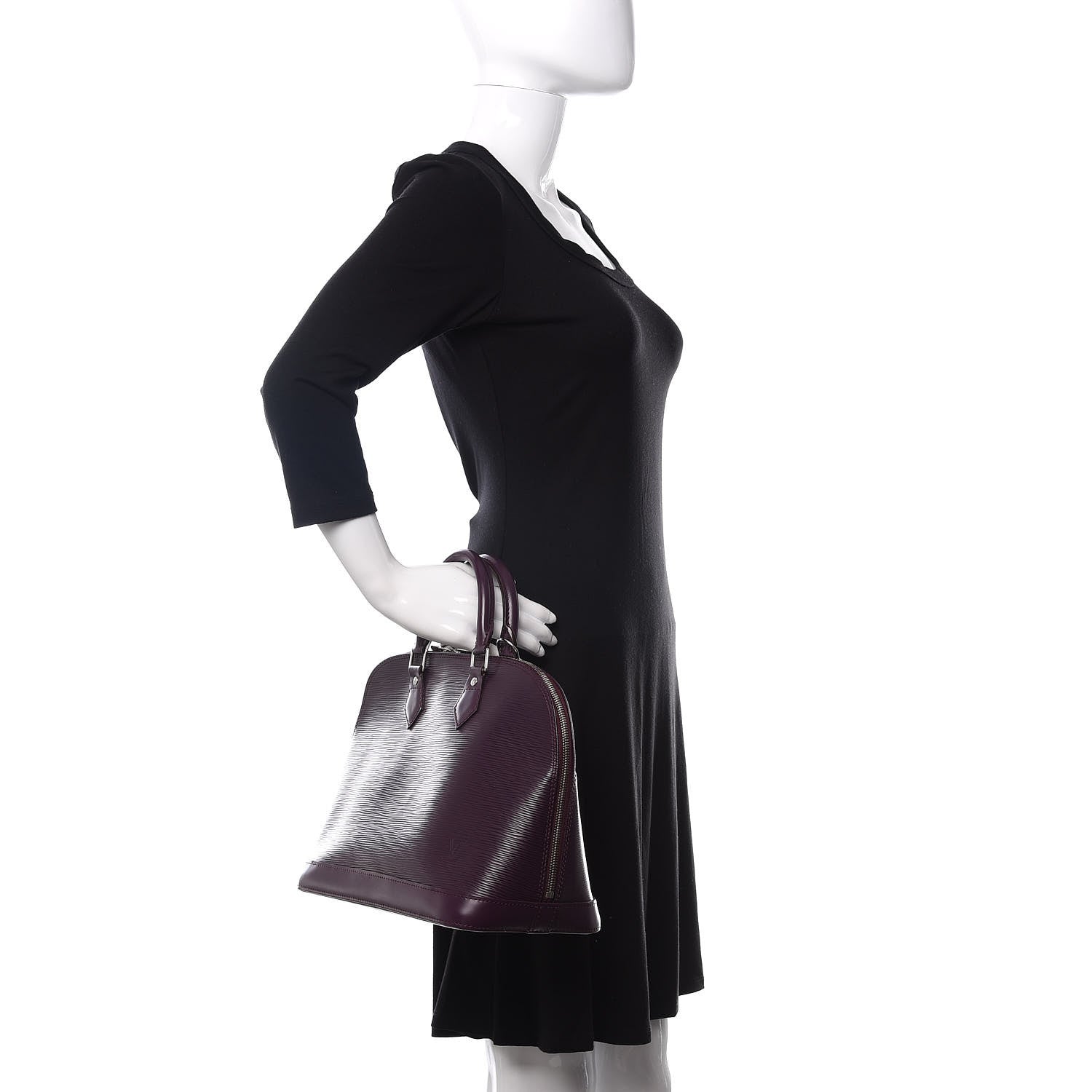 Louis Vuitton Epi Alma PM Cassis 2 of 9