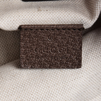 Gucci Soft GG Supreme Monogram Neo Vintage Double Buckle Backpack Beige New Acero Crop 6 of 9