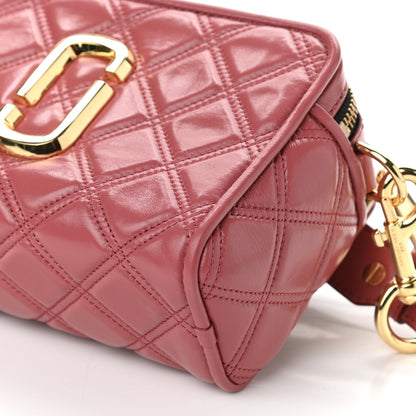 Marc Jacobs Calfskin Quilted The Softshot 21 Bag Santa Fe Red 20 of 21