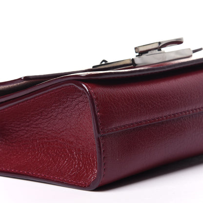 Jimmy Choo Soft Grainy Goatskin Mini Rebel Crossbody Pomerol 7 of 10