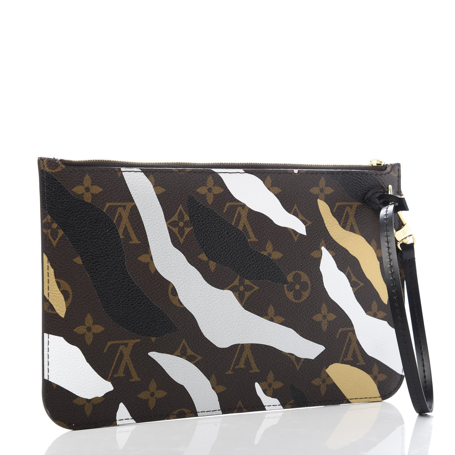Louis Vuitton X LOL Monogram Neverfull MM GM Pochette Gold Silver 3 of 6