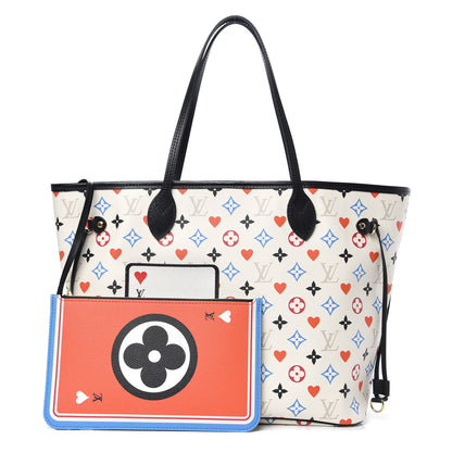 Louis Vuitton Game On Neverfull MM White 1 of 11