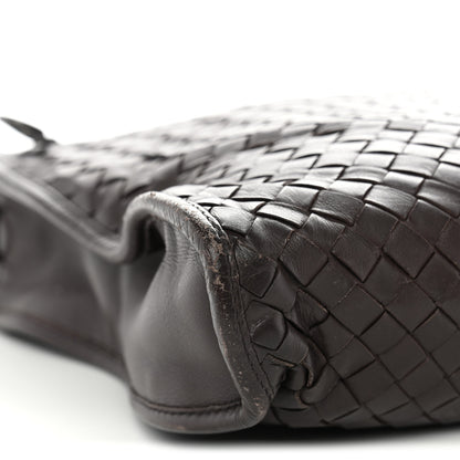 Bottega Veneta Calfskin Leggero Intrecciato Briefcase Ebano 8 of 12