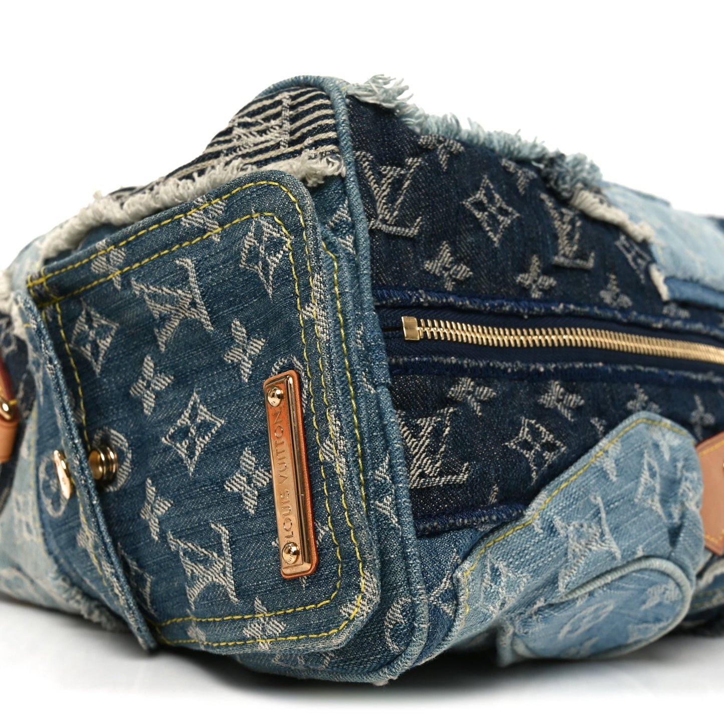 Denim Patchwork Speedy 30 Blue