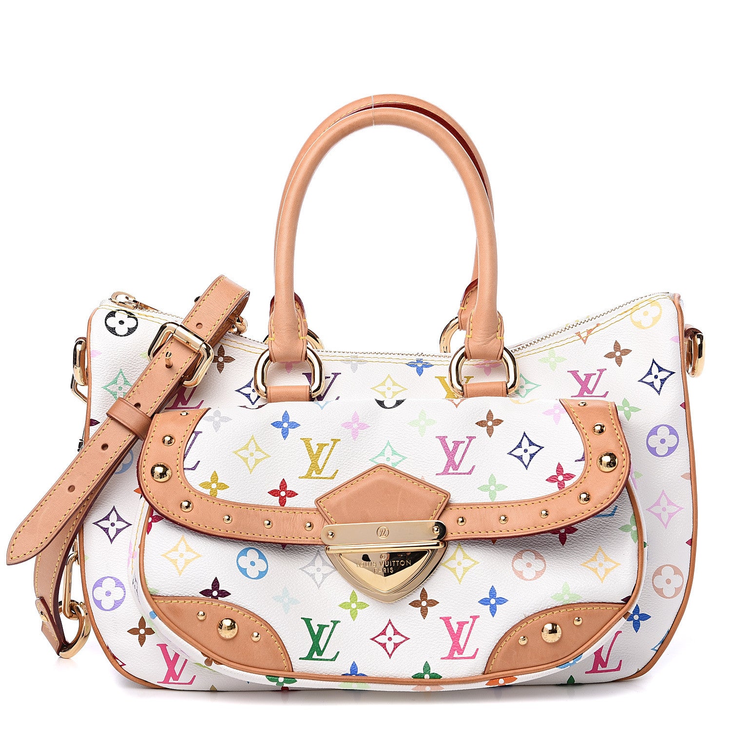 Louis Vuitton Monogram Multicolor Rita White 1 of 11