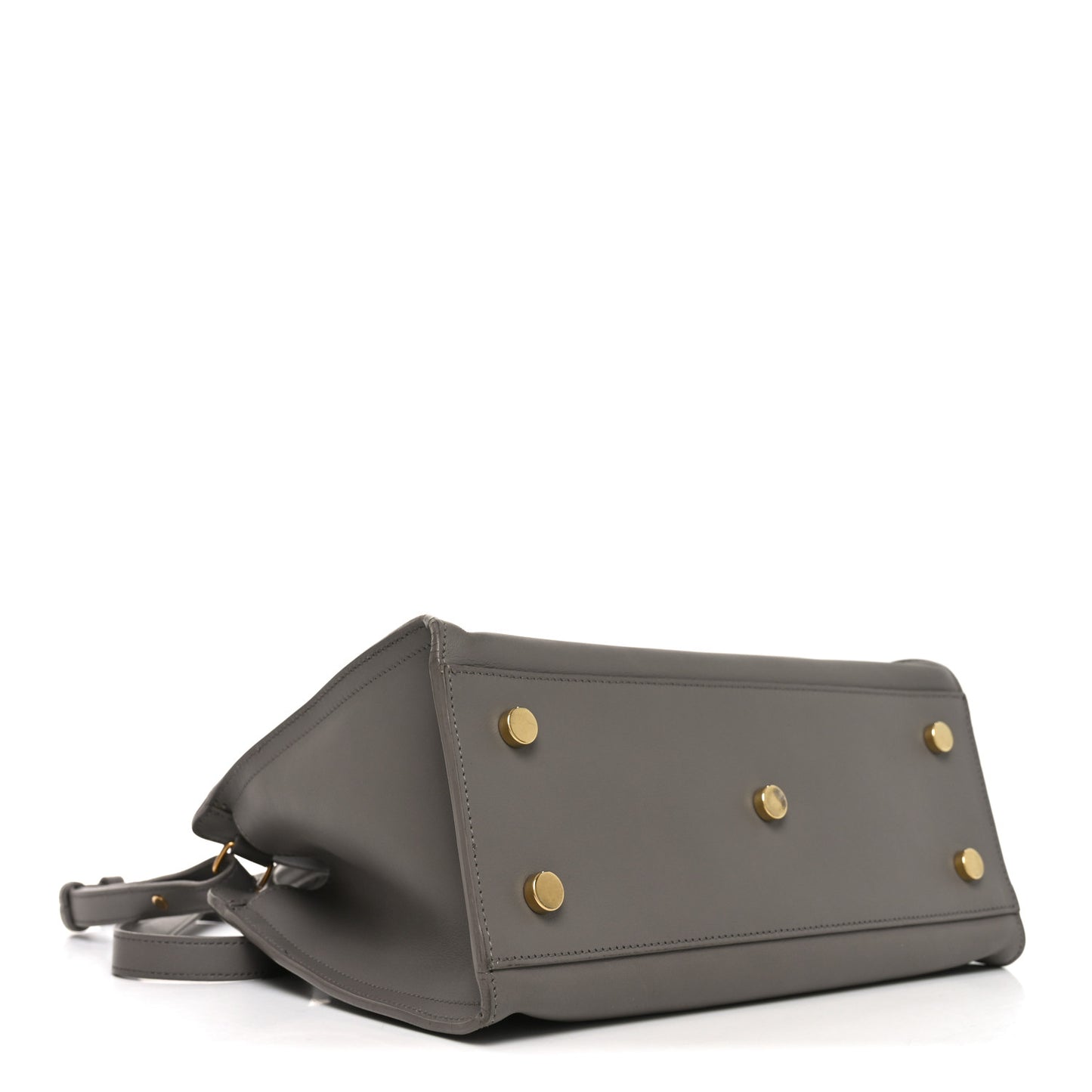 Calfskin Monogram Baby Cabas Fog