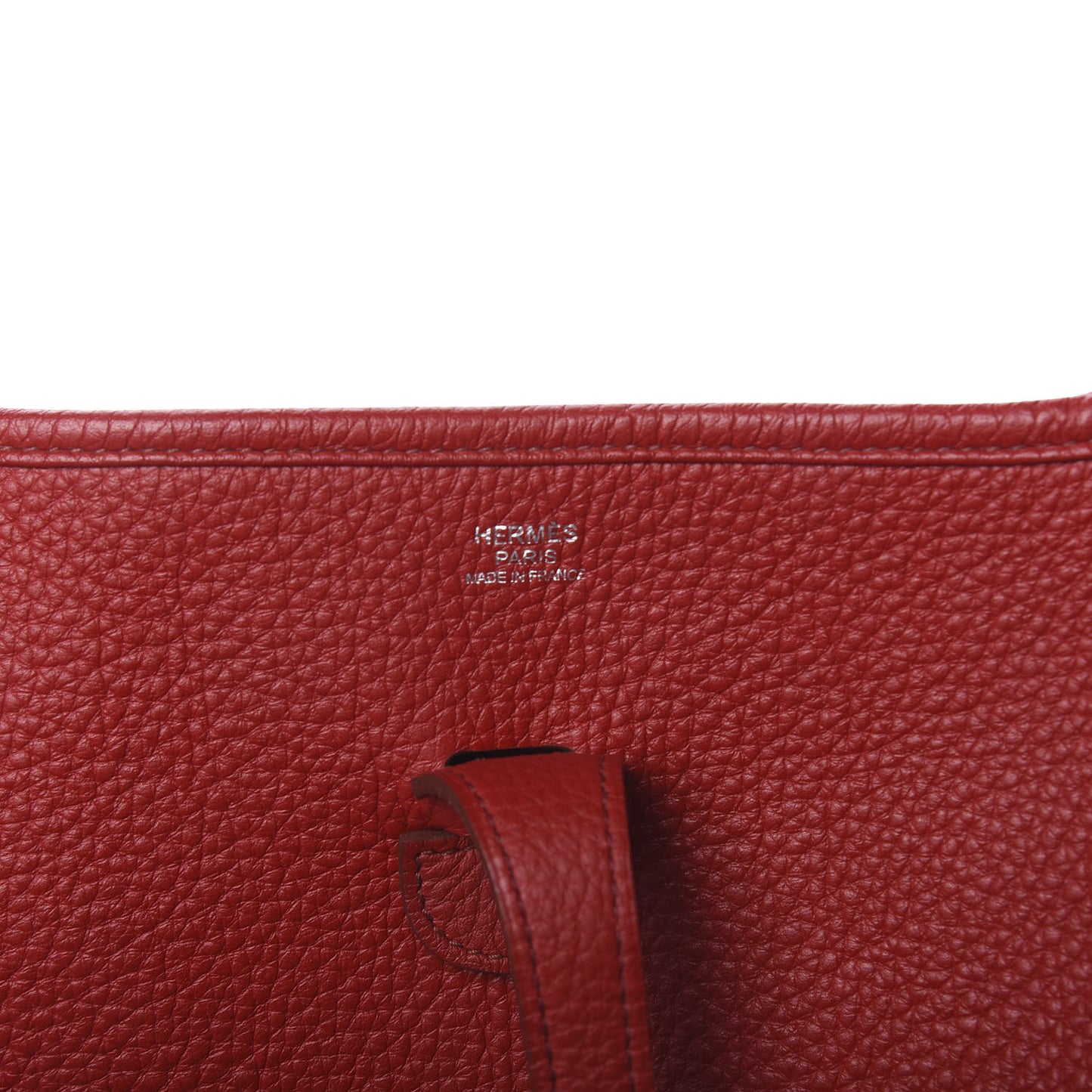 Taurillon Clemence Evelyne III PM Rouge Garance