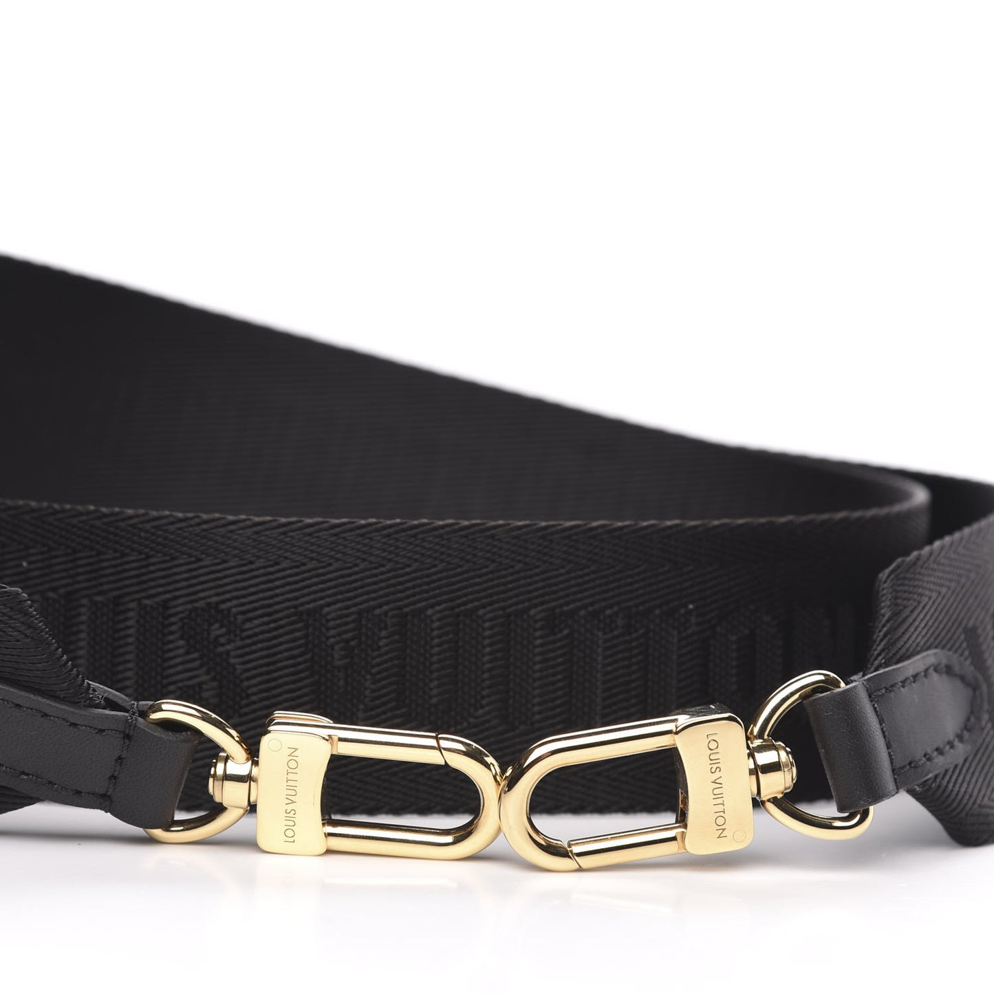 Nylon Petite Malle Souple Shoulder Strap Black