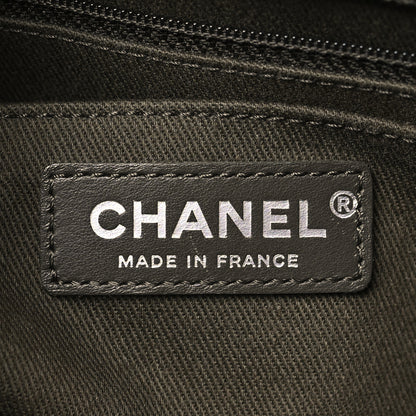 Chanel Lambskin Quilted Bowler Flap Shoulder Bag Khaki 5 of 9