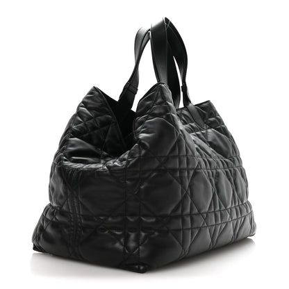 Christian Dior Calfskin Macrocannage Large Toujours Black 4 of 12