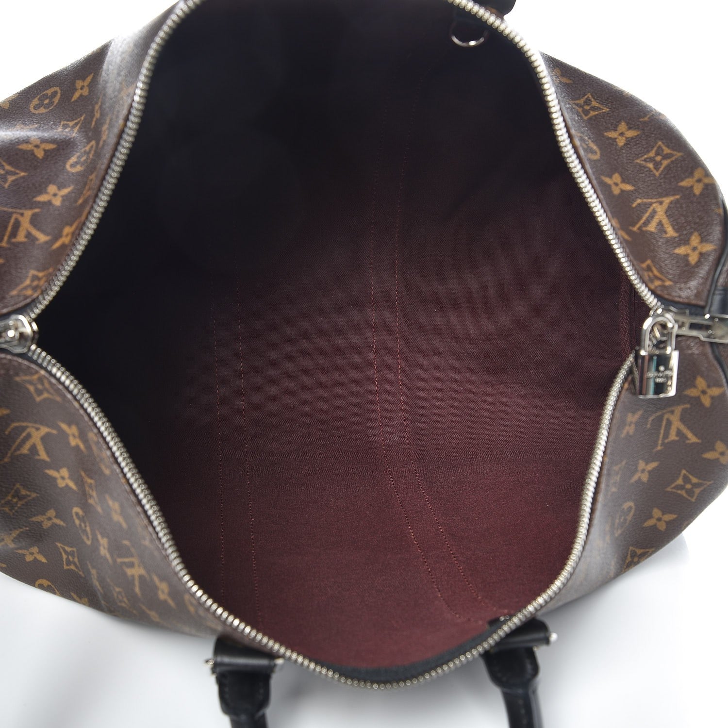 Louis Vuitton Monogram Macassar Keepall Bandouliere 45 5 of 11