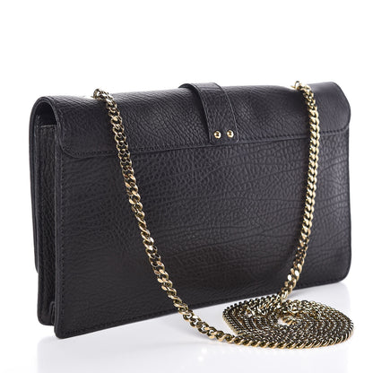 Chloe Calfskin Aurore Wallet on Chain Black 3 of 10