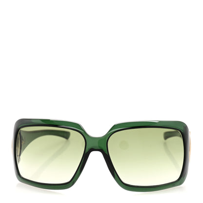 Gucci Acetate Horsebit Sunglasses 2562/S Green 2 of 7