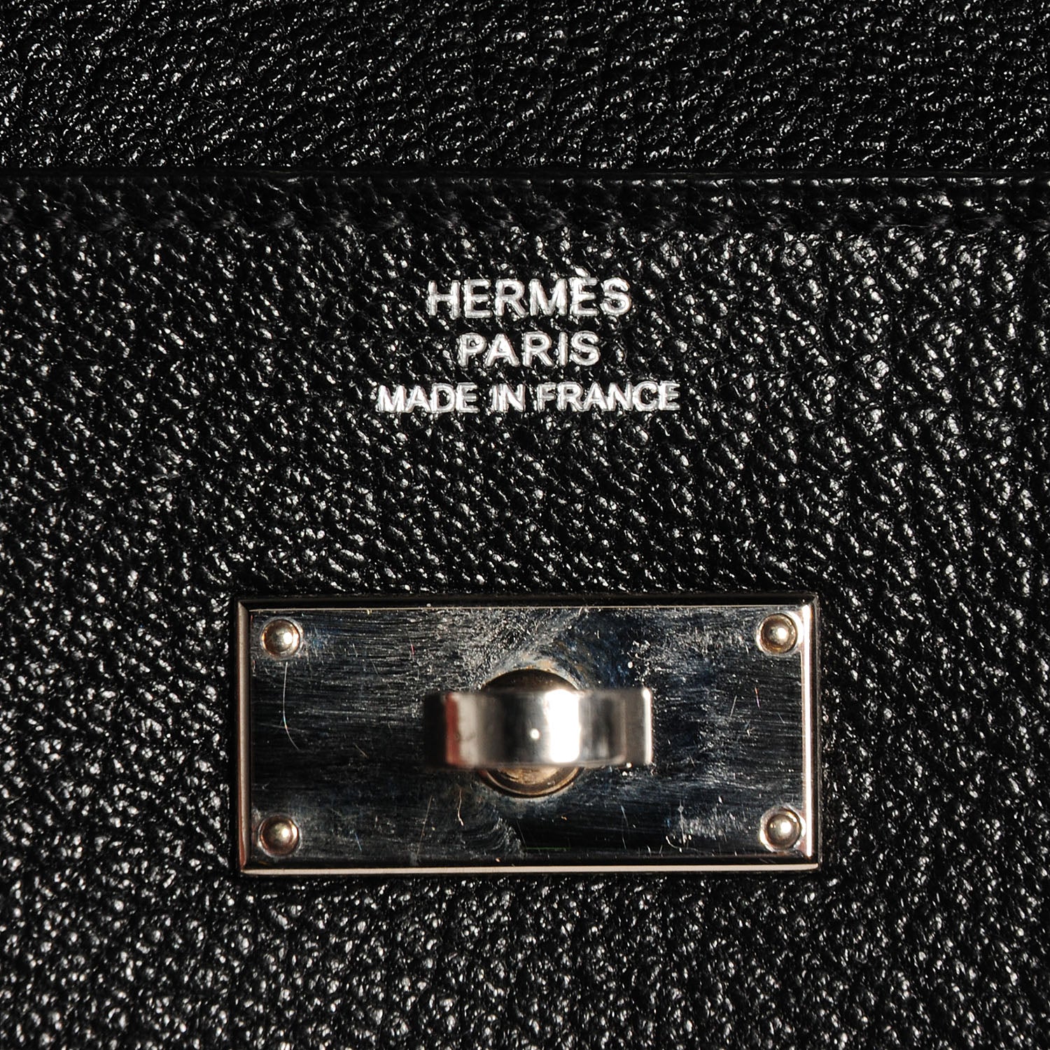 Hermes Chèvre Mysore Kelly Longue Wallet Black 12 of 15