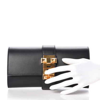 Hermes Swift Medor 23 Clutch Black 2 of 10