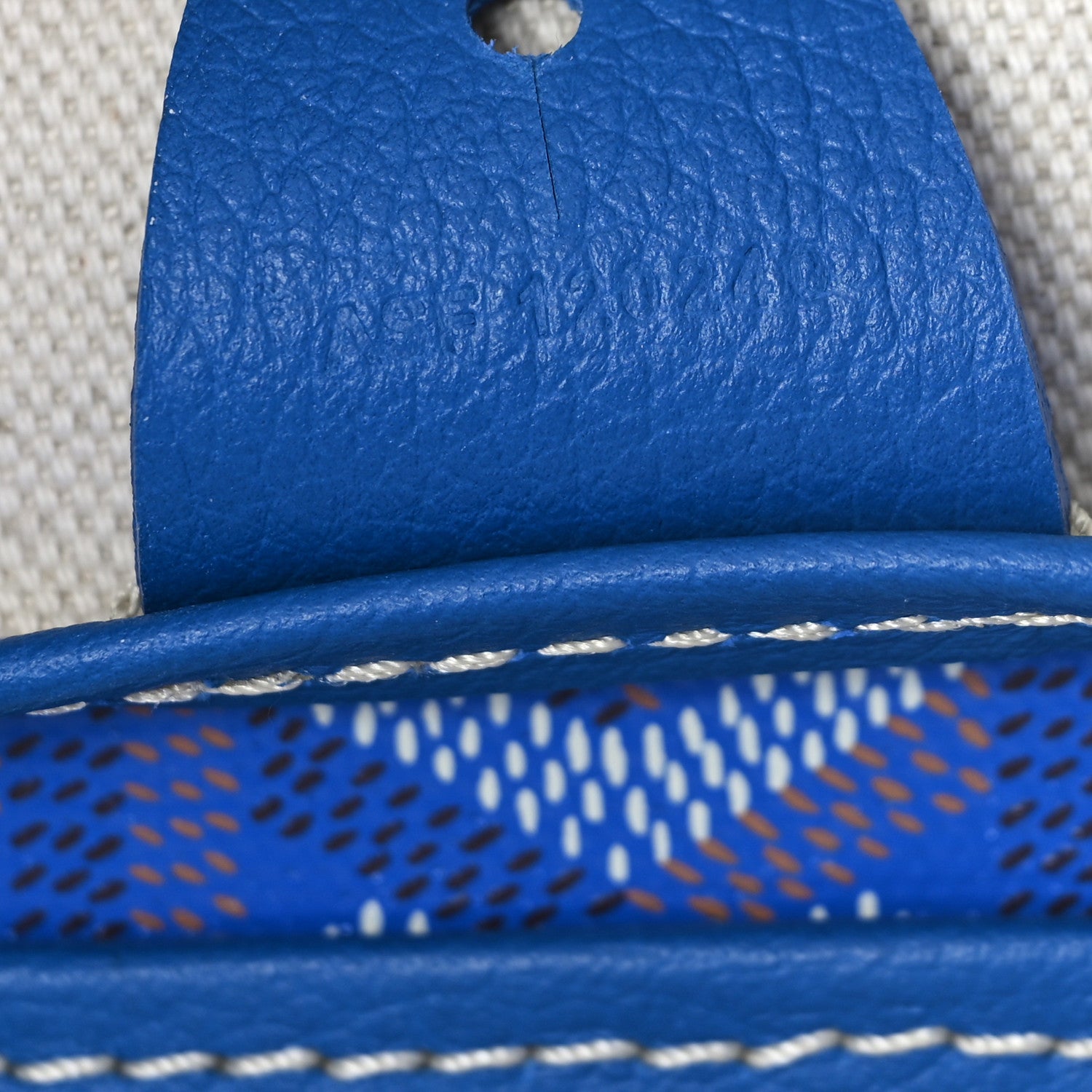 Goyard Goyardine Artois MM Blue 7 of 11