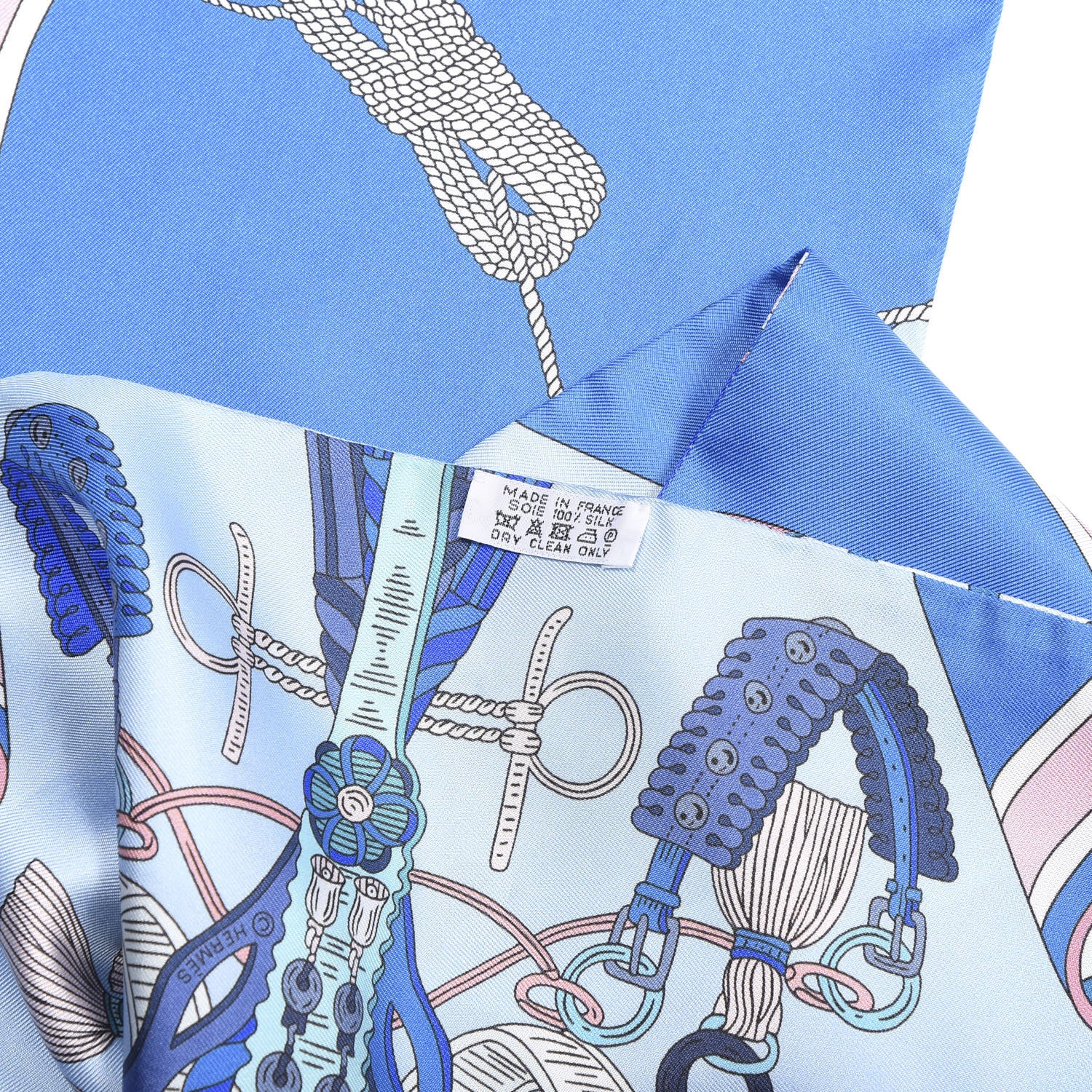 Hermes Silk Bouquets Selliers Maxi Twilly 3 of 4