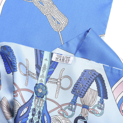 Hermes Silk Bouquets Selliers Maxi Twilly 3 of 4