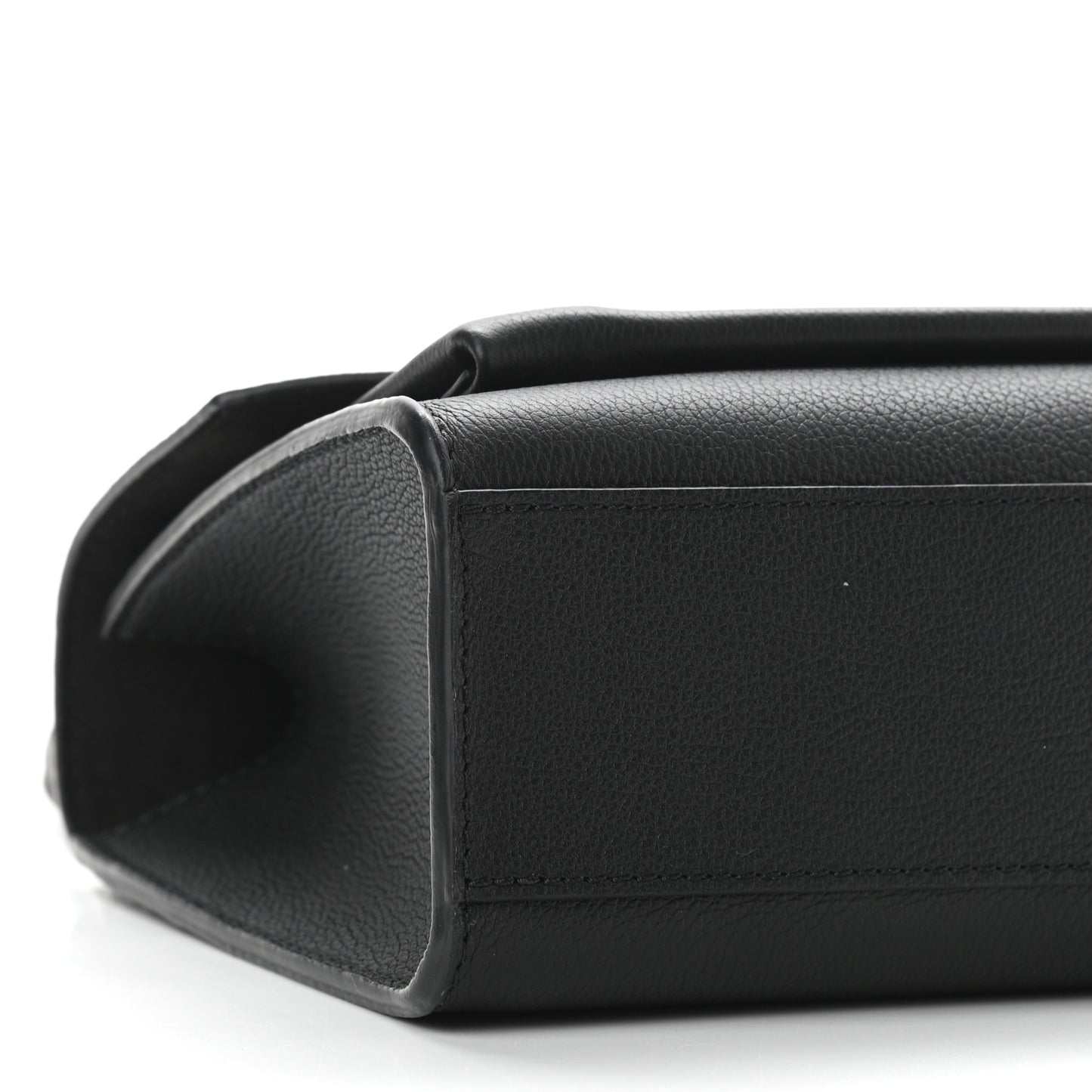 Soft Calfskin Mylockme Chain Bag BB Black