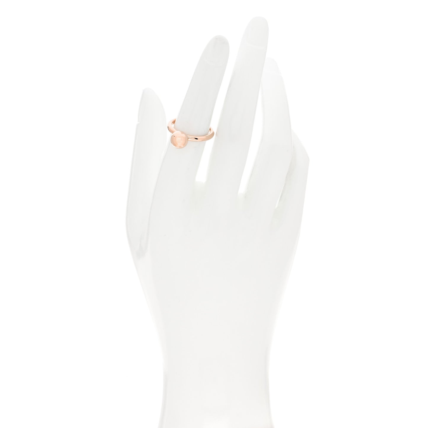 18K Rose Gold 8mm HardWear Ball Ring 52 6