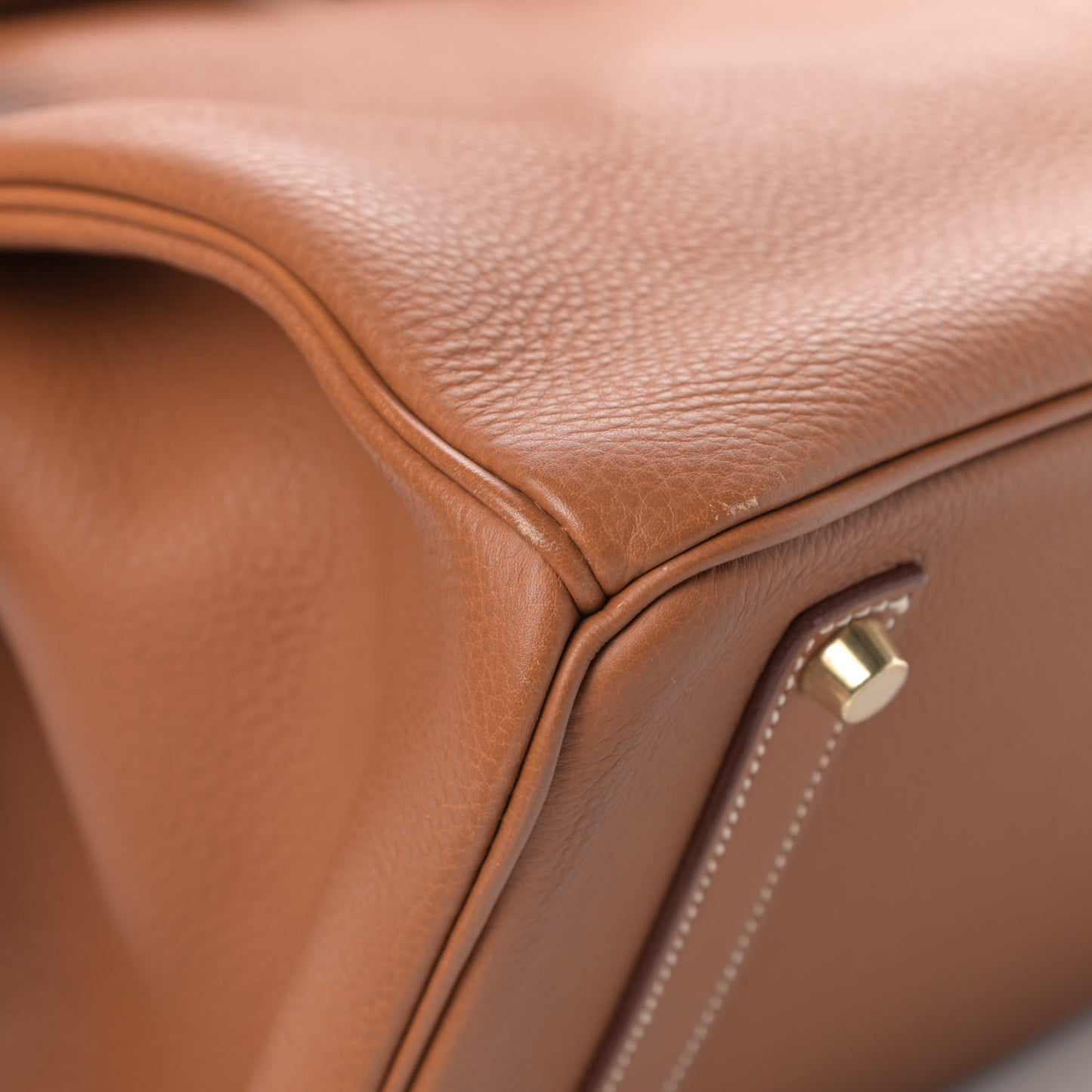 Togo Birkin 35 Gold