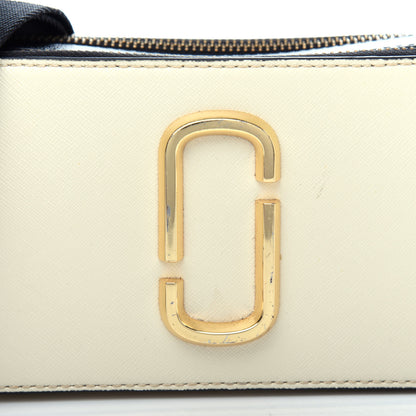 Marc Jacobs Saffiano Small Snapshot Camera Bag Cloud White Multicolor 11 of 11