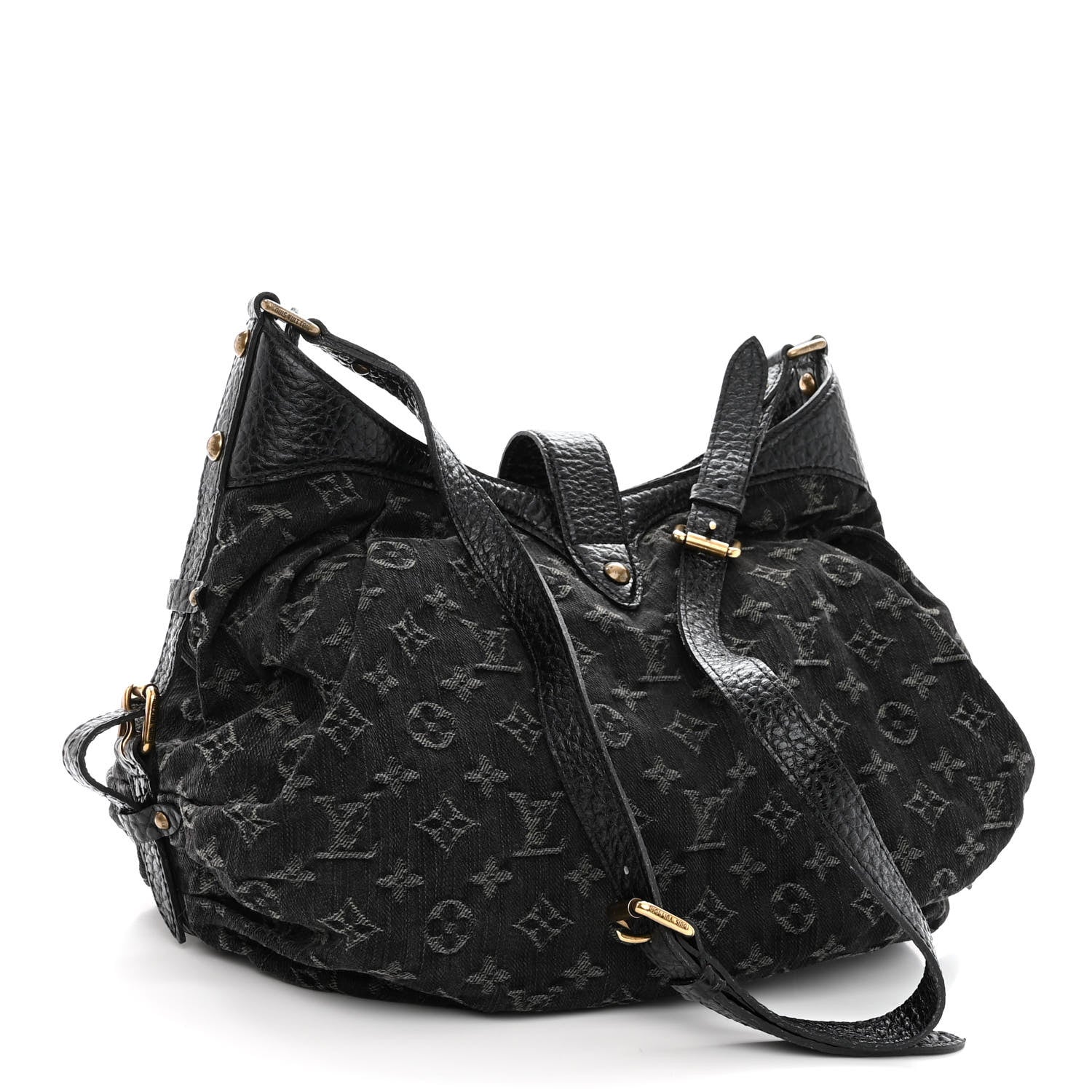 Louis Vuitton Denim Mahina XS Black 3 of 9