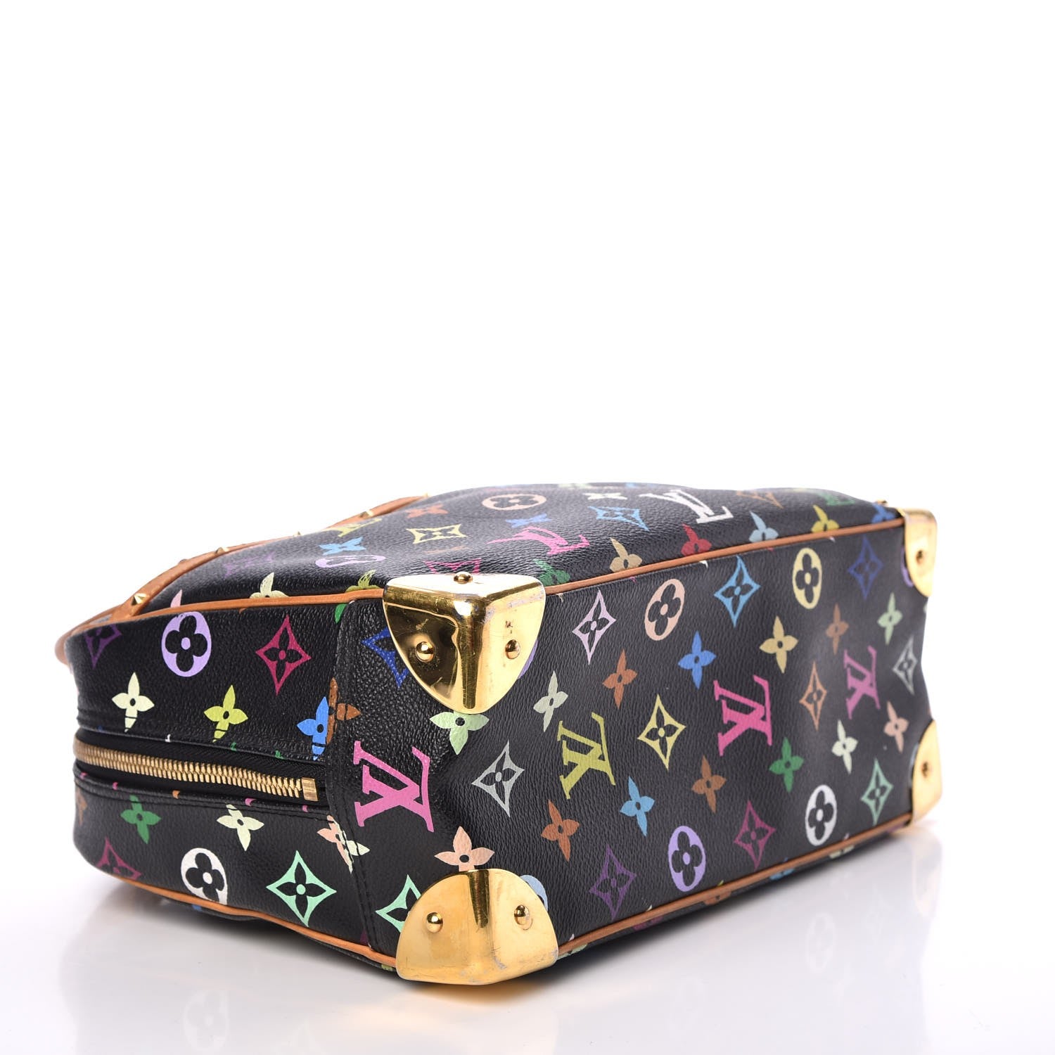 Louis Vuitton Monogram Multicolor Trouville Black 4 of 11