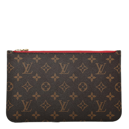 Louis Vuitton Monogram Neverfull MM GM Pochette Cherry 1 of 7