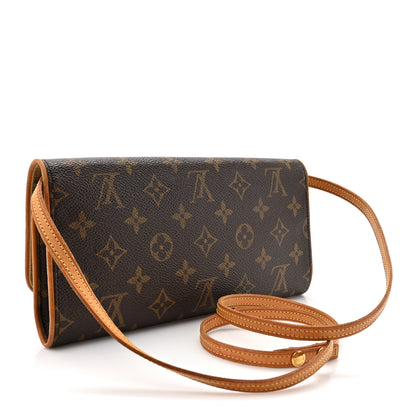 Louis Vuitton Monogram Pochette Twin GM 3 of 17