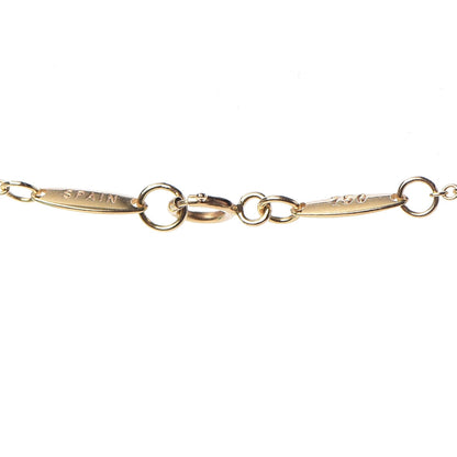 Tiffany 18K Yellow Gold Diamond Lapis Lazuli Elsa Peretti Color By The Yard Station Necklace 4 of 9