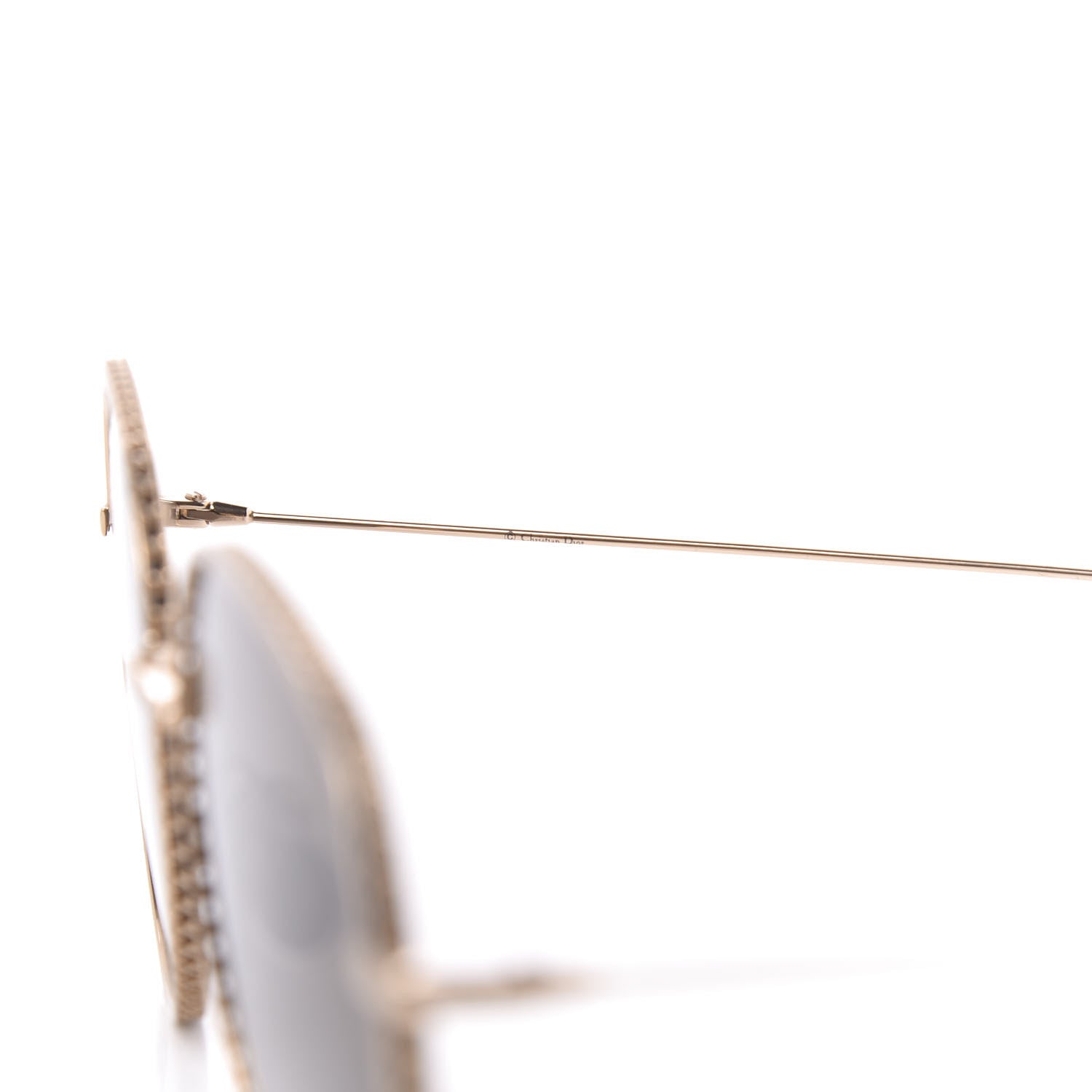 Christian Dior Metal Dior By Dior 2 Sunglasses Gold 5 of 10