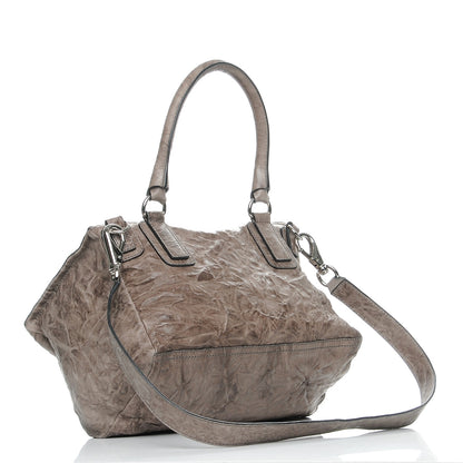 Givenchy Tumbled Sheepskin Medium Pandora Charcoal 4 of 12
