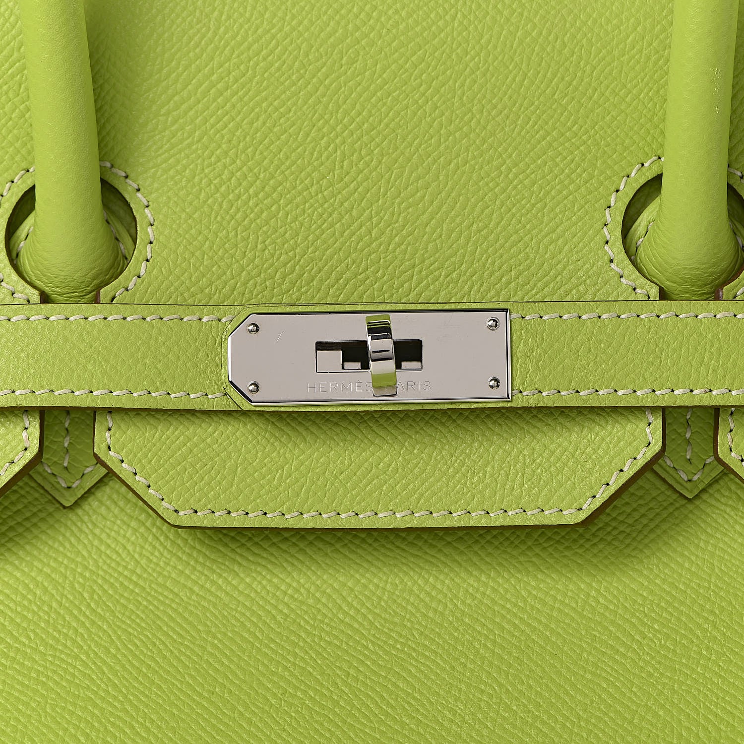 Hermes Epsom Candy Birkin 35 Kiwi Lichen 41 of 41