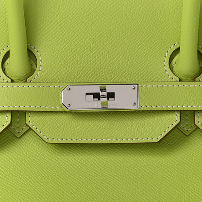 Hermes Epsom Candy Birkin 35 Kiwi Lichen 41 of 41
