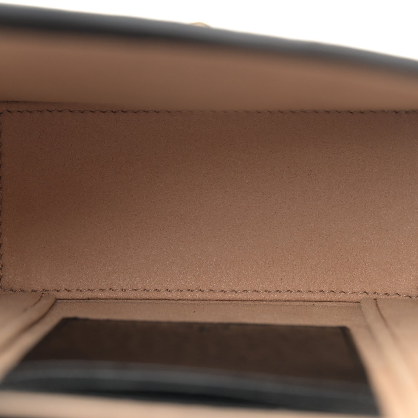 Dollar Calfskin Vertical Horsebit 1955 Crossbody Bag Black