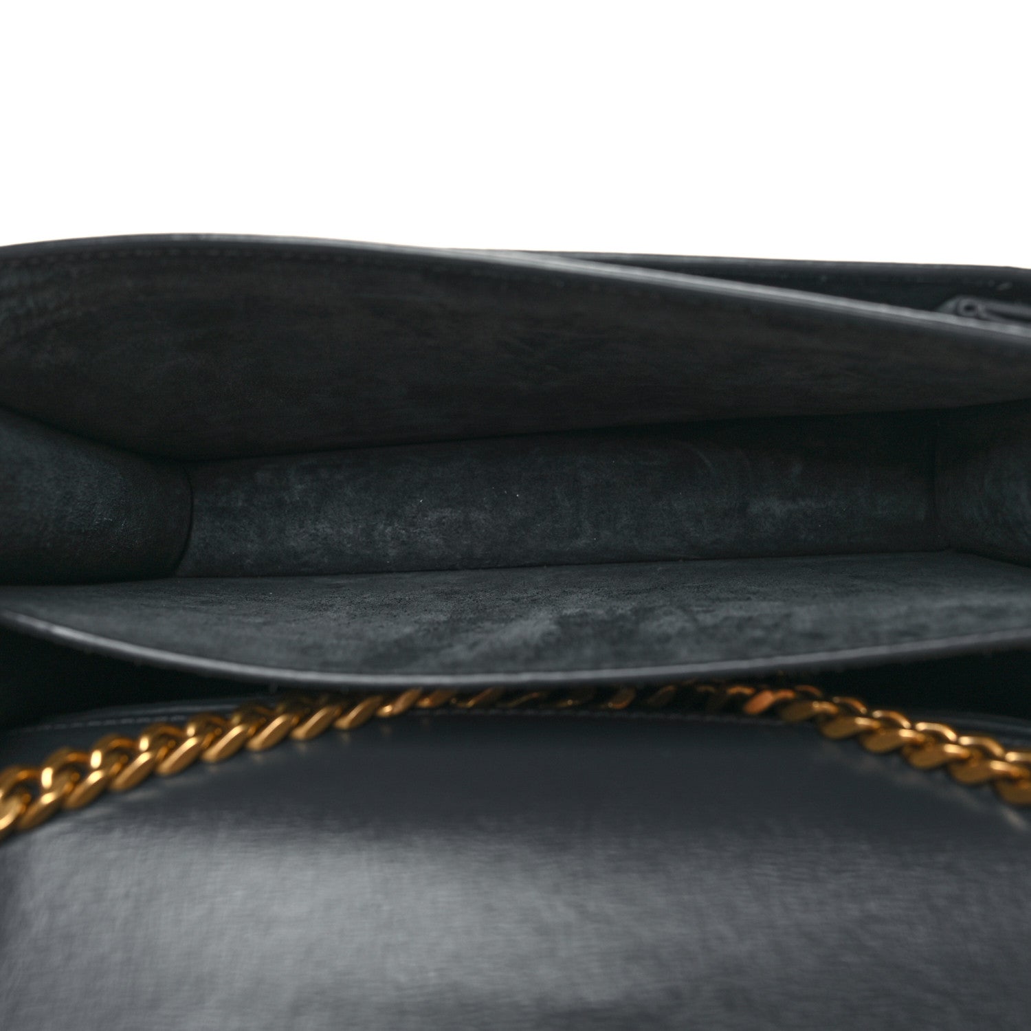 Saint Laurent Calfskin Medium Monogram Sunset Gray 5 of 11