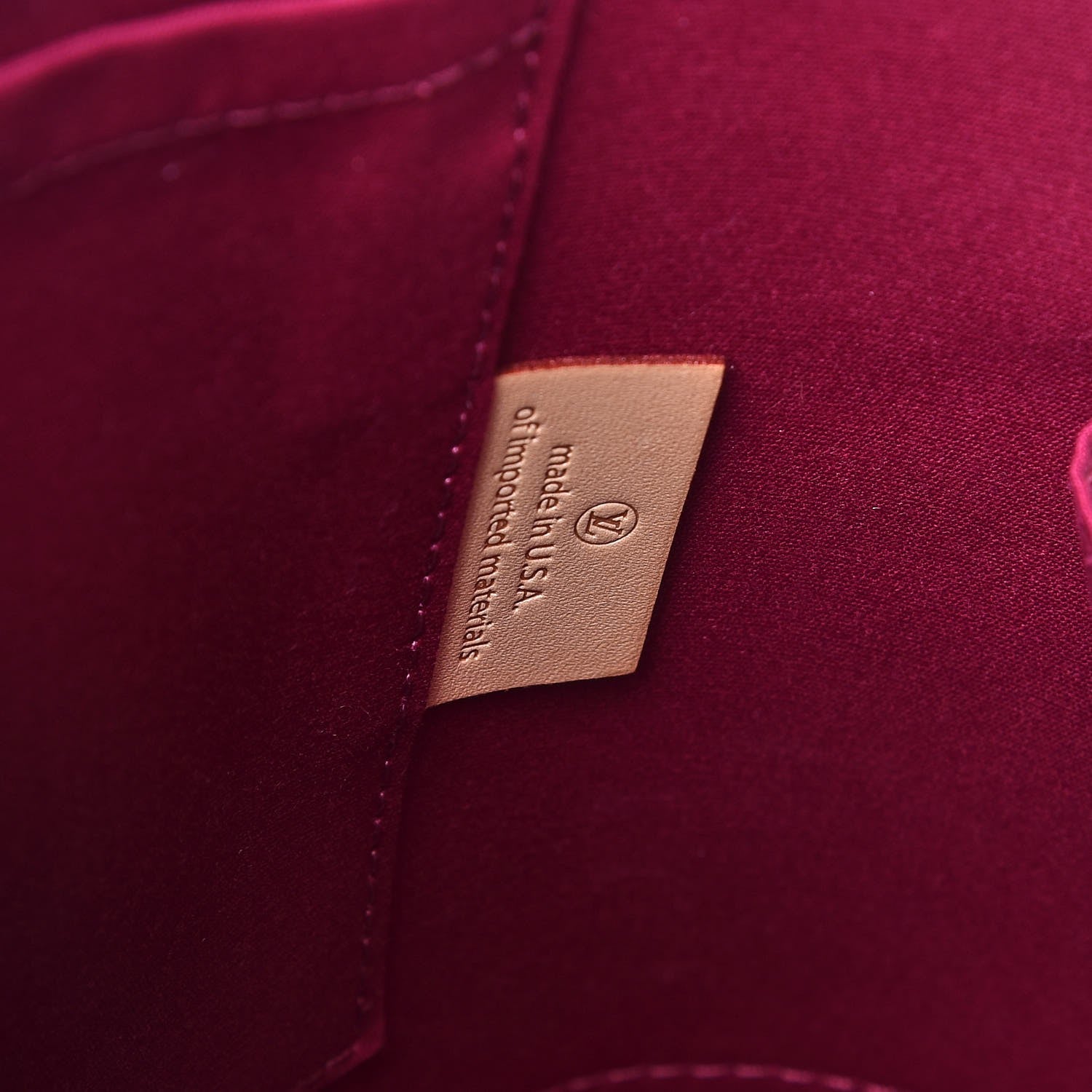 Louis Vuitton Vernis Alma PM Magenta 7 of 7