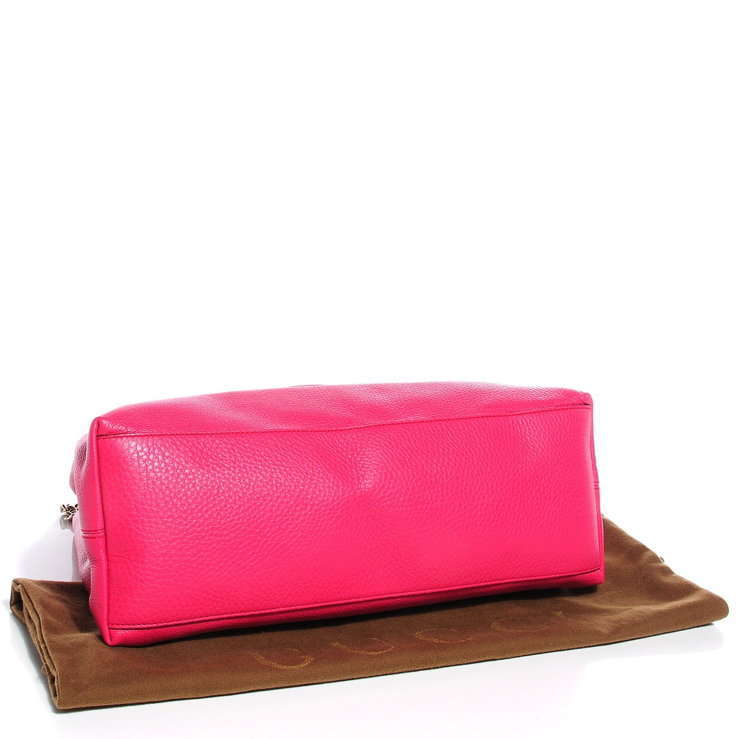 Gucci Cellarius Calfskin Medium Soho Chain Shoulder Bag Bright Bouganville 5 of 10
